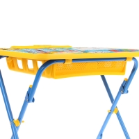 Набор детской мебели «Первоклашка. Осень» складной: стол, мягкий стул и пенал