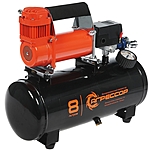 Компрессор автомобильный Агрессор AGR-8LT ресивер