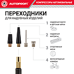 Компрессор автомобильный Autoprofi AK-35 с сумкой