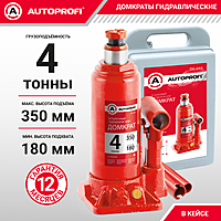 Домкрат Autoprofi DG-04K 4 т бутылочный в кейсе