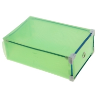 Короб для хранения выдвижной "Интрига", цвет зеленый