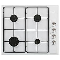 Варочная поверхность Darina T1 BGM 341 11 W, газовая, 4 конфорки, белая