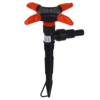 Распылитель 4-лепестковый "Жук", штуцер 1/2"-3/4", пика, пластик