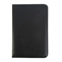 Папка деловая кож.зам 370*270*30 мм Канцбург 6Л31 "Лайт" с мет.приж., черный