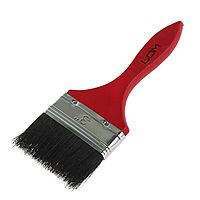 Кисть плоская LOM, смешанная щетина, деревянная рукоятка, 3", 75 мм