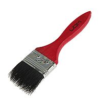 Кисть плоская LOM, смешанная щетина, деревянная ручка, 2", 50 мм