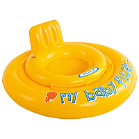 Круг для плавания с сиденьем "My baby float", 70 см, от 6-12 месяцев 56585NP INTEX