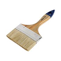Кисть плоская TUNDRA, натуральная щетина, деревянная рукоятка, 5", 125 мм
