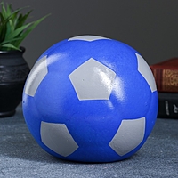 Копилка "Мяч" синяя, микс