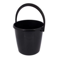 Ведро 10 л, цвет черный