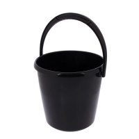 Ведро 12 л, цвет черный