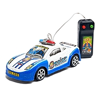Машина "Полиция", на дистанционном управлении, работает от батареек, МИКС