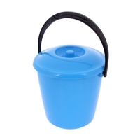 Ведро с крышкой 10 л, цвет МИКС