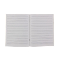 Тетрадь для нот А4, 8 листов, вертикальная, МИКС