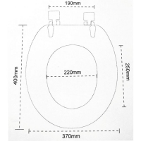 Сиденье для унитаза «Натуральное дерево», 45×35 см, цвет орех