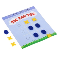 Игра настольная "Крестики-нолики", поле 14 × 14 см, в коробке