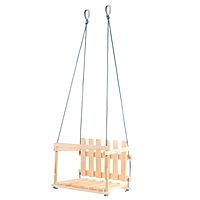 Качели детские «Садовые», сиденье: 45х35 см, высота спинки: 27 см