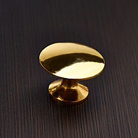 Ручка кнопка РК002GP, цвет золото