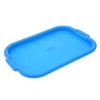 Поднос прямоугольный 39х27 см, цвет МИКС