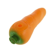 Игрушка пищащая "Морковка", 12 см