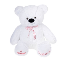 Мягкая игрушка "Медведь Захар", цвет белый