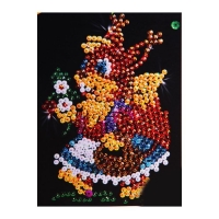 Мозаика из пайеток "Белочка"