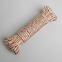 Верёвка бельевая 6 мм, длина 10 м, цвет МИКС