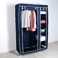 Шкаф для одежды 110х45х175 см, цвет синий
