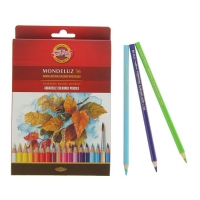 Карандаши акварельные 36 цветов MONDELUZ, европодвес