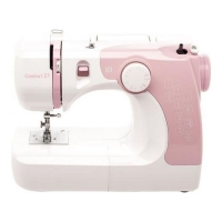 Швейная машина Comfort 21, обметочная, эластичная, потайная строчка, белый