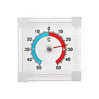 Термометр механический, уличный, квадратный, 8 × 8 см