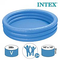 Бассейн надувной Кристалл 147х33см от 2 лет 58426NP INTEX