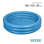 Бассейн надувной Кристалл 168х38см от 2 лет 58446 INTEX