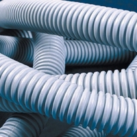 Труба ПВХ "ДКС" 91940, гофро, с протяжкой, d=40мм, 20 м