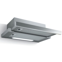 Вытяжка Jetair Aurora LX/GRX/F/60, встраиваемая, 650 м3/ч, 3 скорости, 60 см, серебристая
