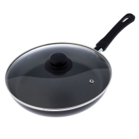 Сковорода 26 см Promo, стеклянная крышка