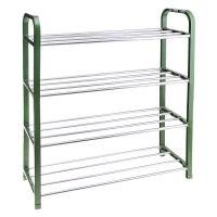 Полка для обуви 4 яруса, 50х19х60 см, цвет зеленый