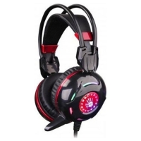 Гарнитура A4Tech Bloody G300, черно-красная