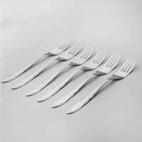 Набор столовых вилок "Общепит", 6 шт, толщина 0,7 мм