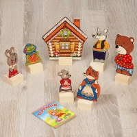 Театр на столе "Теремок"( микрогофра )