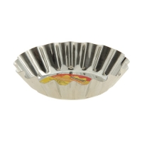 Форма для выпечки, высота 2 см, верхний диаметр 8 см