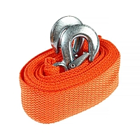 Буксировочный трос РОСТРОС 5 т, 2 крюка, 4,5 м, сумка