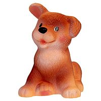 Игрушка резиновая Щенок Гав