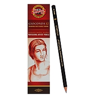 Карандаш художественный чернографитный водорастворимый Koh-I-Noor GIOCONDA 8800 4В 8800/4