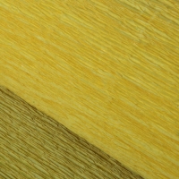 Бумага крепированная, цвет желтый, 50 см х 2,5 м