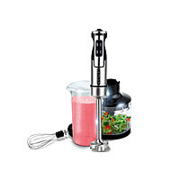 Блендер Centek CT-1338, погружной, 1300 Вт, 0.5/0.8 л, 5 скоростей, черный