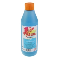 Гуашь 500 мл голубая