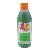 Гуашь 500 мл зелёная, светлая