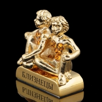 Сувенир знак зодиака «Близнецы», 5х2х5 см, с кристаллами Сваровски