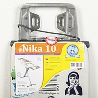 Доска гладильная «Ника 10», 122×40 см, металл, регулируемая высота, европодставка, рисунок МИКС